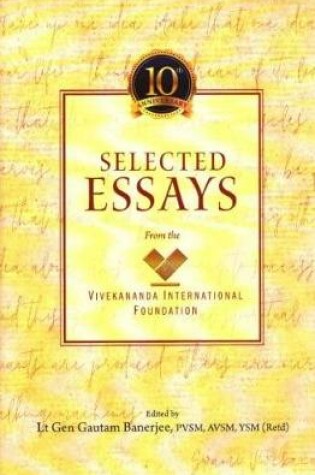 Cover of Selected Essays from the Vivekananda International Foundation