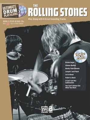 Book cover for Ultimate Drum Play-Along Rolling Stones