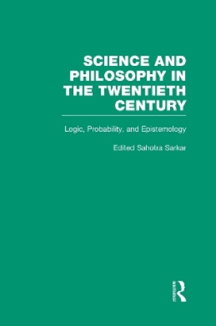 Cover of Logic, Probability, and Epistemology