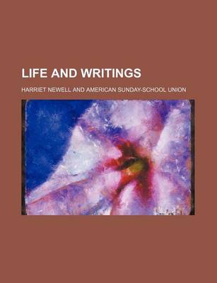 Book cover for Life and Writings