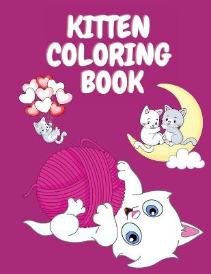 Book cover for Kittens Coloring Book