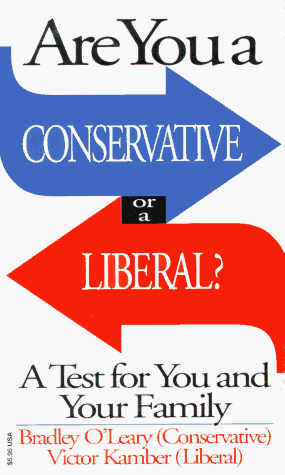 Book cover for Are You a Conservative or a Liberal?