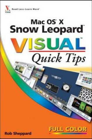 Cover of Mac OS X Snow Leopard Visual Quick Tips