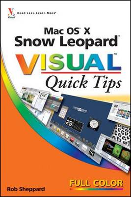 Cover of Mac OS X Snow Leopard Visual Quick Tips