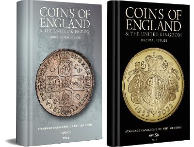 Book cover for SPINK COINS OF ENGLAND 2023 Pre & Post decimal volumes