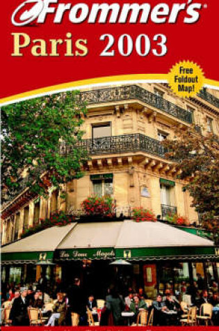 Cover of Frommer's Paris