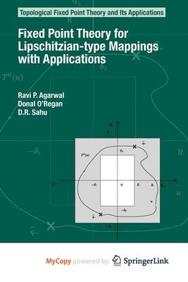 Cover of Fixed Point Theory for Lipschitzian-Type Mappings with Applications