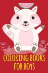 Book cover for coloring books for boys