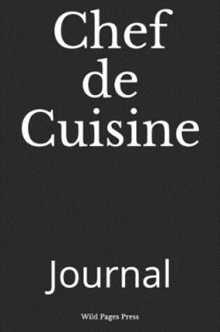 Cover of Chef de Cuisine