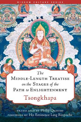 Book cover for The Middle-Length Treatise on the Stages of the Path to Enlightenment