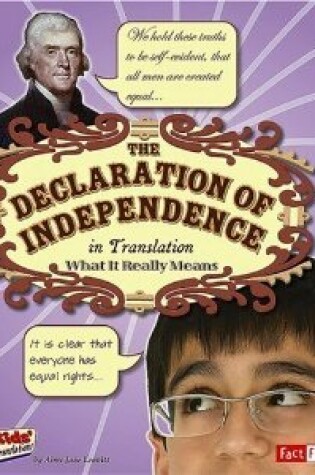 Cover of The Declaration of Independence in Translation [Scholastic]