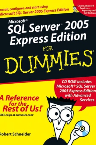 Cover of Microsoft SQL Server 2005 Express Edition For Dummies