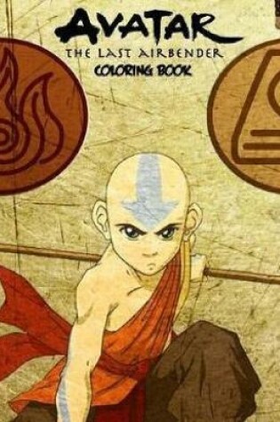 Cover of Avatar The Last Airbender Coloring Book