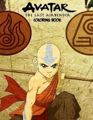 Book cover for Avatar The Last Airbender Coloring Book