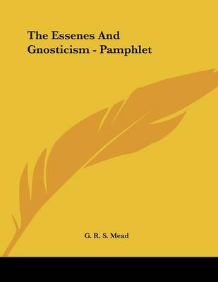 Book cover for The Essenes and Gnosticism - Pamphlet