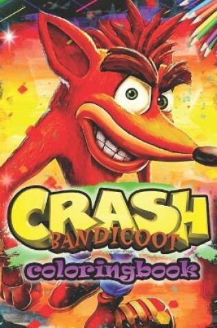 Cover of Crash Bandicoot Coloring Book