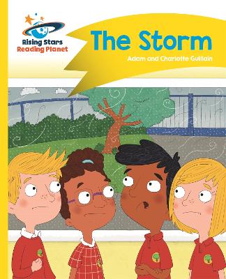 Book cover for Reading Planet - The Storm - Yellow: Comet Street Kids