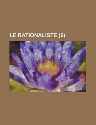 Book cover for Le Rationaliste (6)