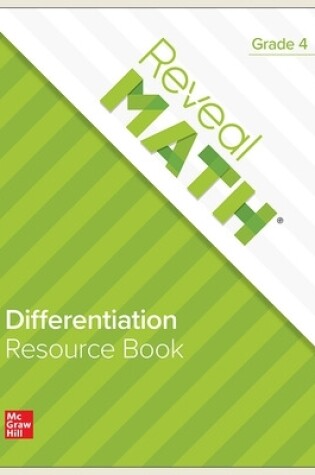 Cover of Reveal Math Differentiation Resource Book, Grade 4