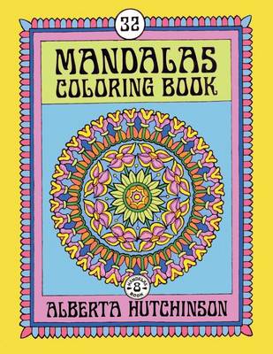 Book cover for Mandalas Coloring Book No. 8