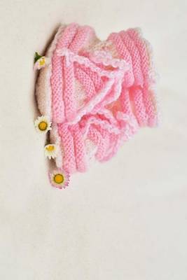 Book cover for Handmade Newborn Baby Girl Pink Shoes