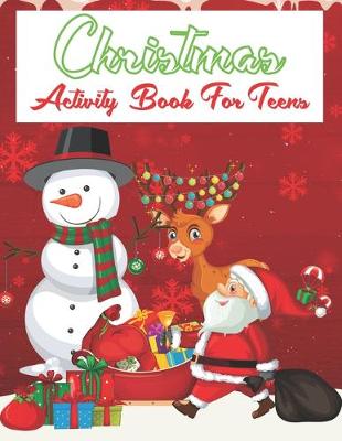 Book cover for Christmas Activity Book For Teens