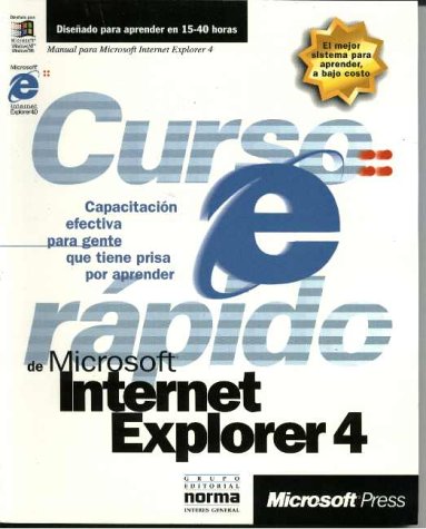 Book cover for Curso Rapido de Microsoft Internet Explorer 4