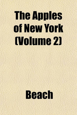 Book cover for The Apples of New York (Volume 2)