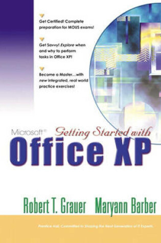 Cover of Getting Started with Office XP