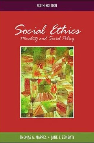 Cover of Social Ethics: Morality and Social Policy with Free PowerWeb