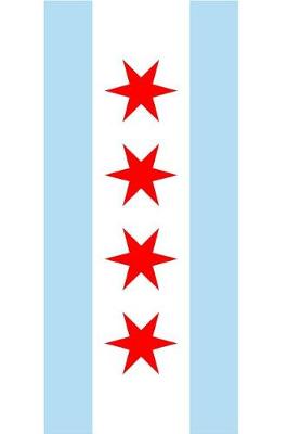 Book cover for Chicago Flag 6x9 Personal Journal