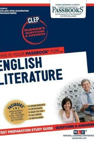 Cover of English Literature (Clep-12)