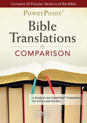 Book cover for Bible Translations Comparison PowerPoint