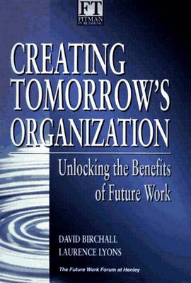 Cover of Creating Tomorrow's Organisation