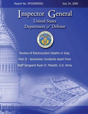 Book cover for Review of Electrocution Deaths in Iraq