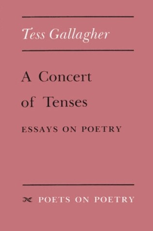 Cover of A Concert of Tenses