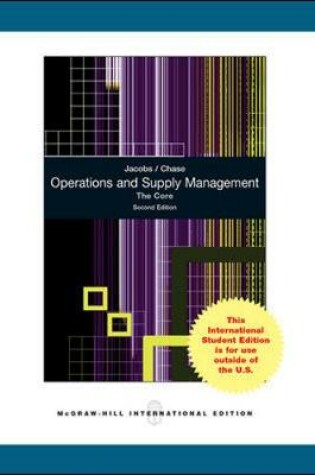 Cover of SW OPS & SUPPLY MGMT CORE 1722