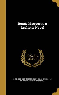 Book cover for Renee Mauperin, a Realistic Novel