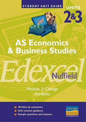 Book cover for Edexcel (Nuffield) Economics and Business AS