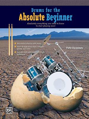 Book cover for Drums for the Absolute Beginner