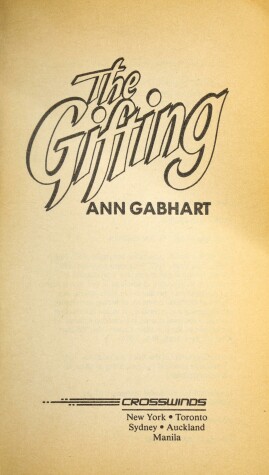 Book cover for The Gifting