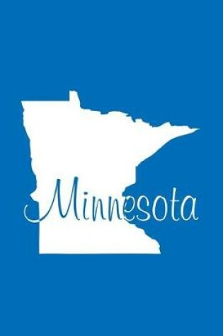 Cover of Minnesota - Cobalt Blue Lined Notebook with Margins