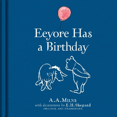 Book cover for Winnie-the-Pooh: Eeyore Has A Birthday