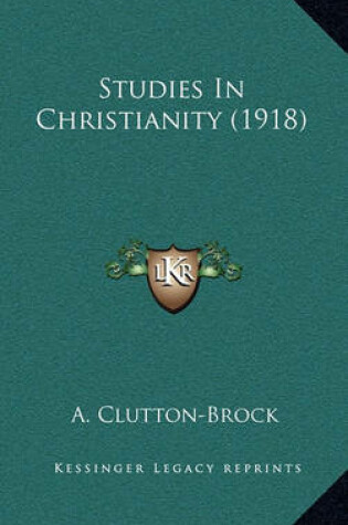 Cover of Studies in Christianity (1918)