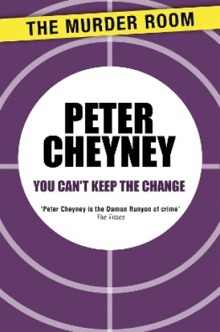 Cover of You Can't Keep the Change