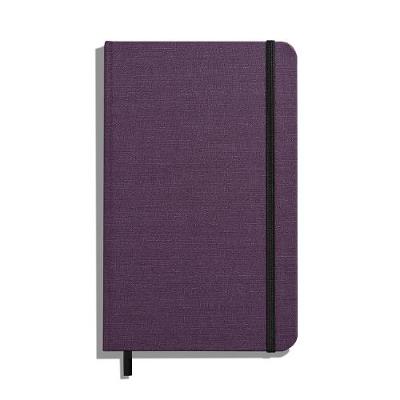 Book cover for Shinola Journal, HardLinen, Ruled, Dark Purple (5.25x8.25)