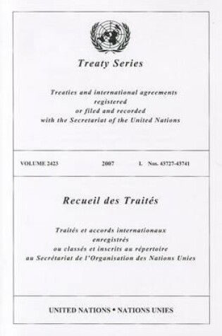 Cover of Treaty Series