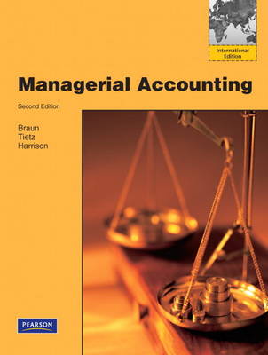 Book cover for Managerial Accounting plus MyAccountingLab Access Card