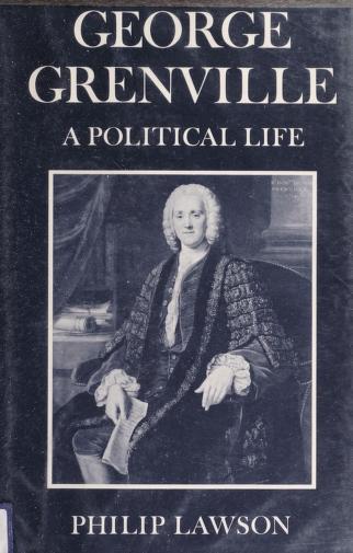 Book cover for George Grenville