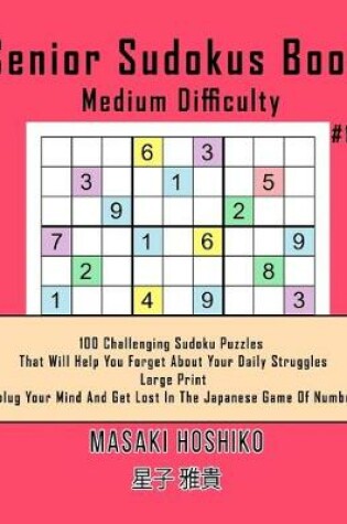Cover of Senior Sudokus Book Medium Difficulty #15